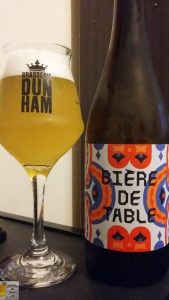 biere-de -table de Dunham