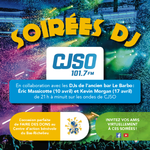 Soirées DJ à CJSO