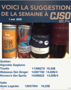 Chronique 1er mai 2020