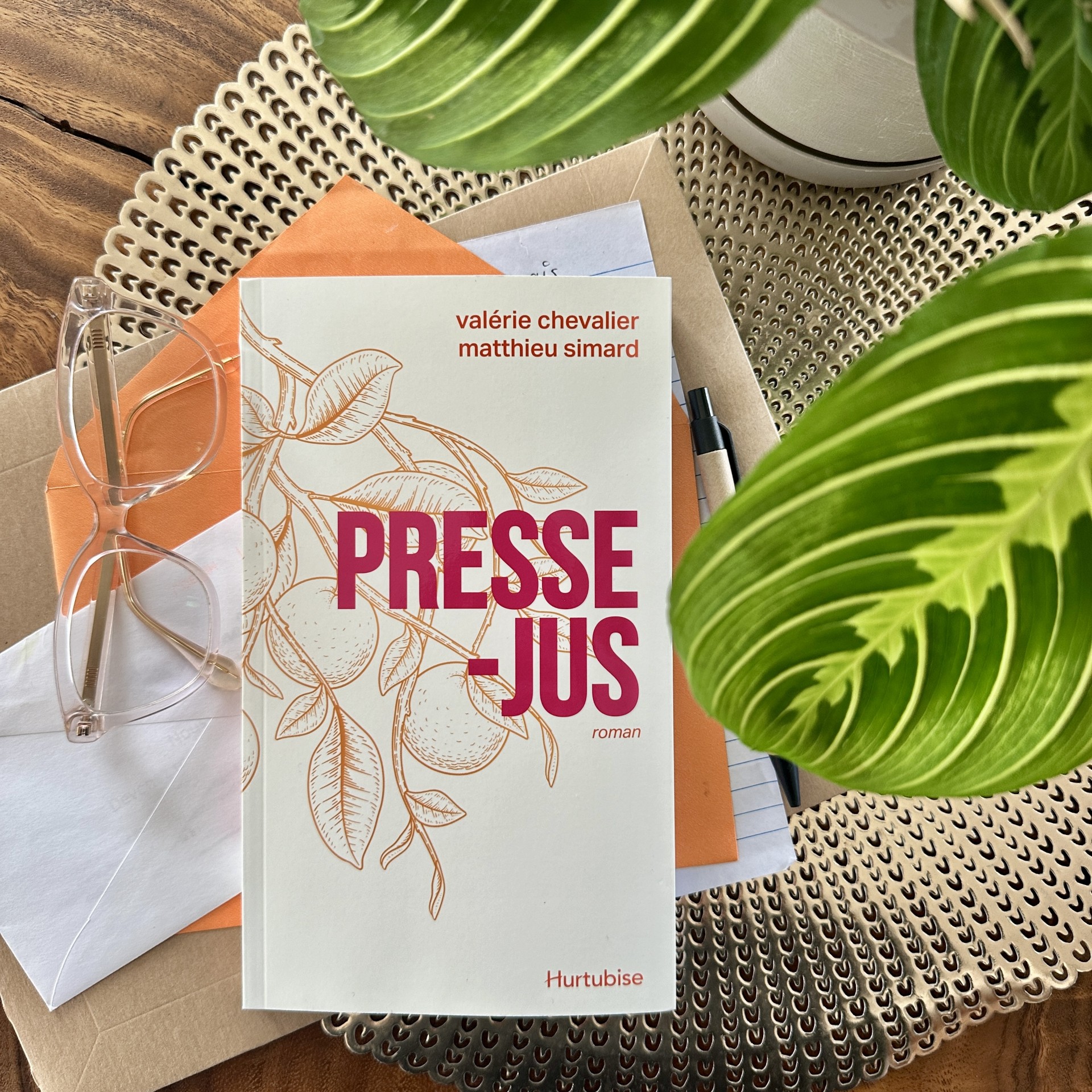 Valérie Chevalier et Matthieu Simard nous proposent le roman Presse-jus ...
